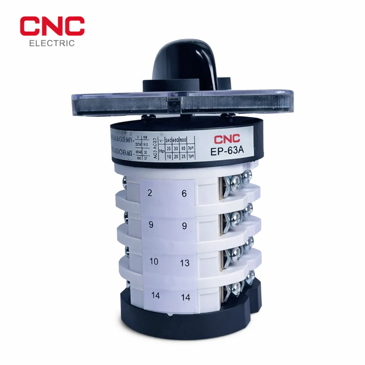 CNC 4 POLE 63AMP ROTARY CHANGE OVER